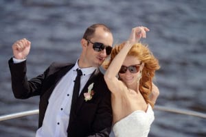 Wedding,Couple,On,The,Nature,Is,Dancing.,Beautiful,Model,Girl