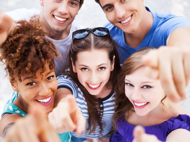 Young,People,Pointing,At,You